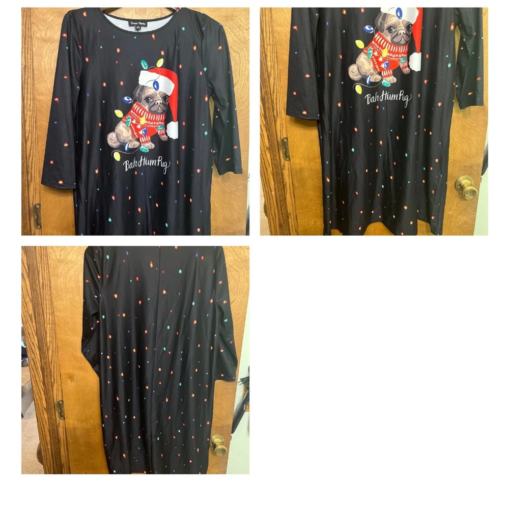 Bah Hum Pug dress!